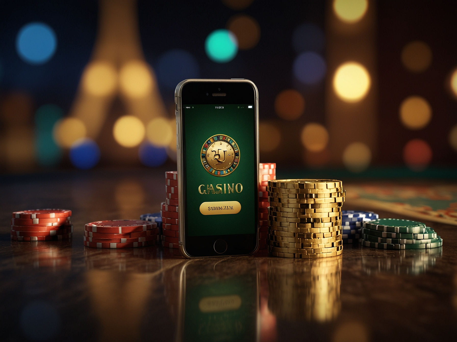 Welcome bonus visual with coins and spins