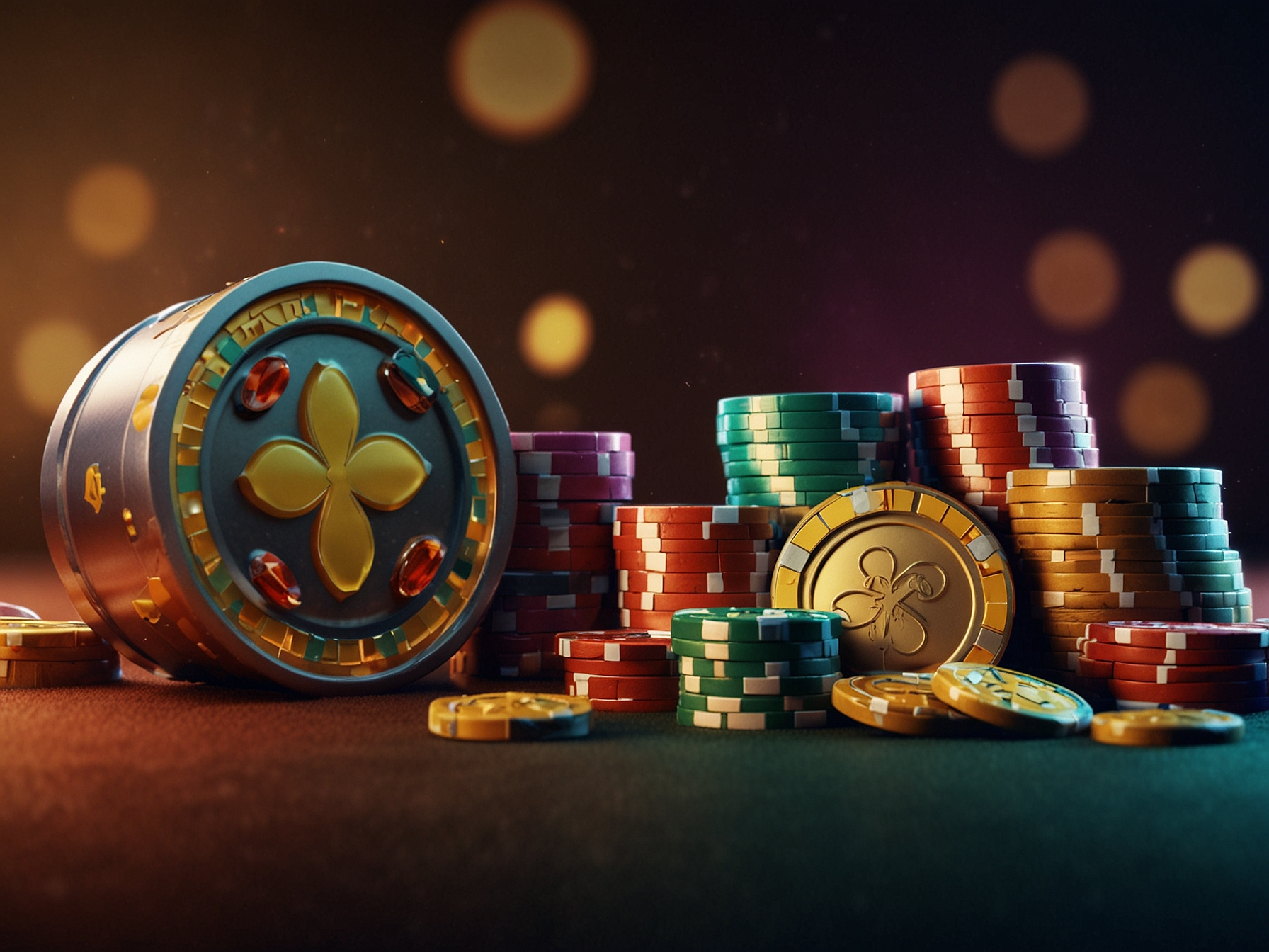 Bonuses hero with promotional visuals