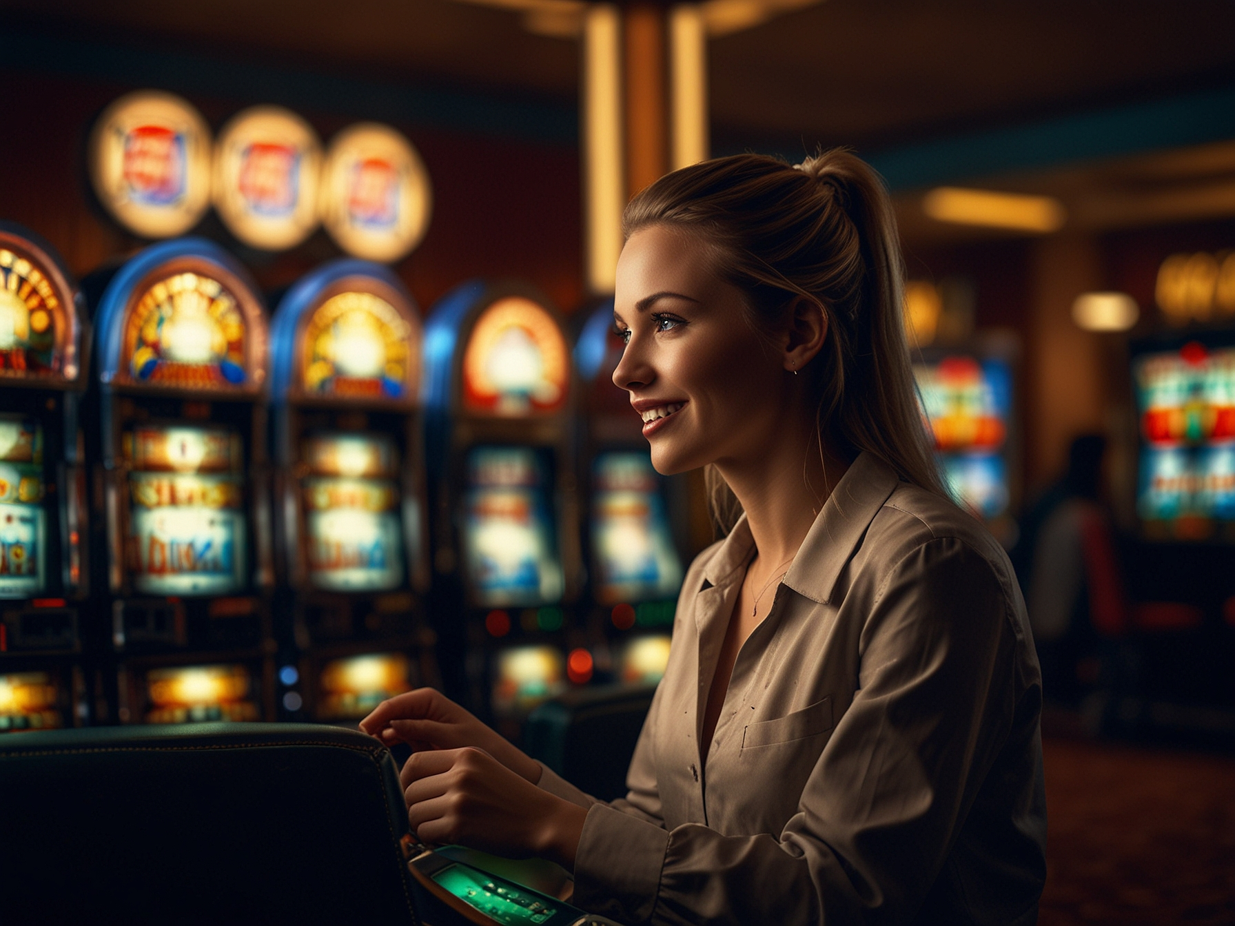 Vavada hero banner showing a dynamic casino scene